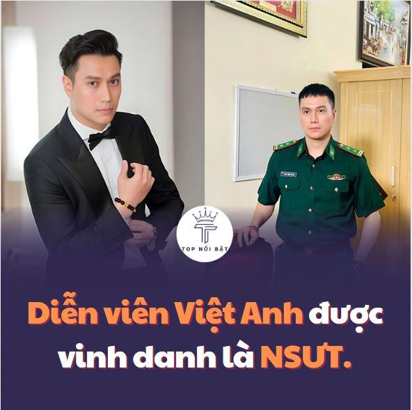 Diễn viên Việt Anh được vinh danh là NSƯT.