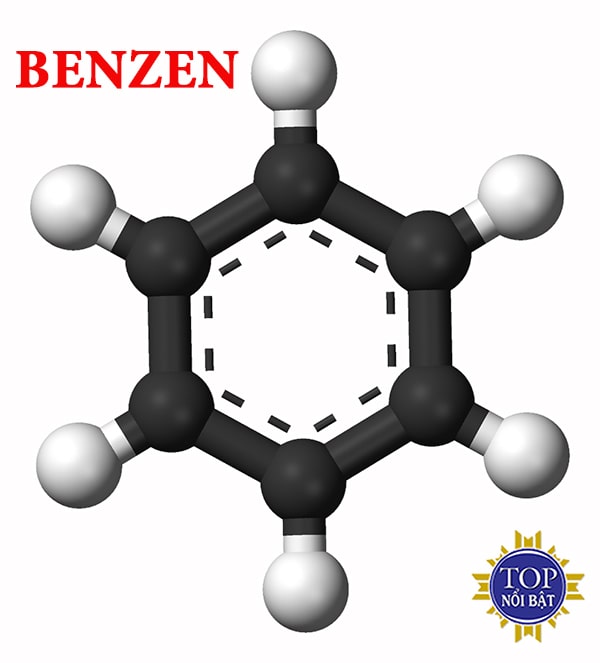 Công thức cấu tạo của benzen