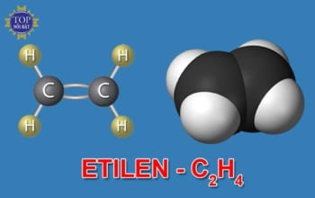 Công thức cấu tạo của etilen 3