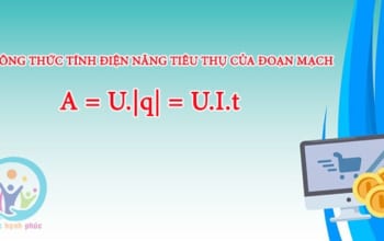 Công thức tính điện năng tiêu thụ của đoạn mạch